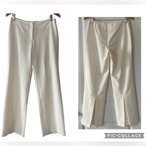 EUC WHBM cropped/wide leg pants with back slit.